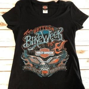 Harley Davidson Daytona bike week shirt